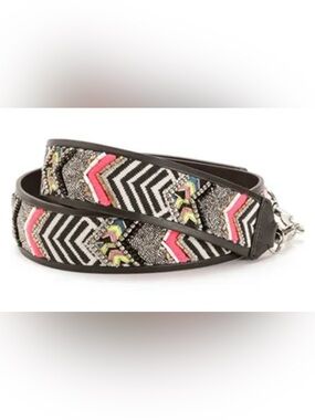 Rebecca Minkoff  Style your bag Wonder Guitar Bag Strap black/ white